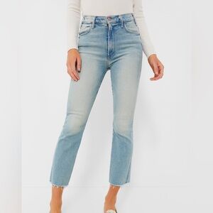 Mother Denim Jeans The Hustler Ankle Fray in Au Revoir, size 27
